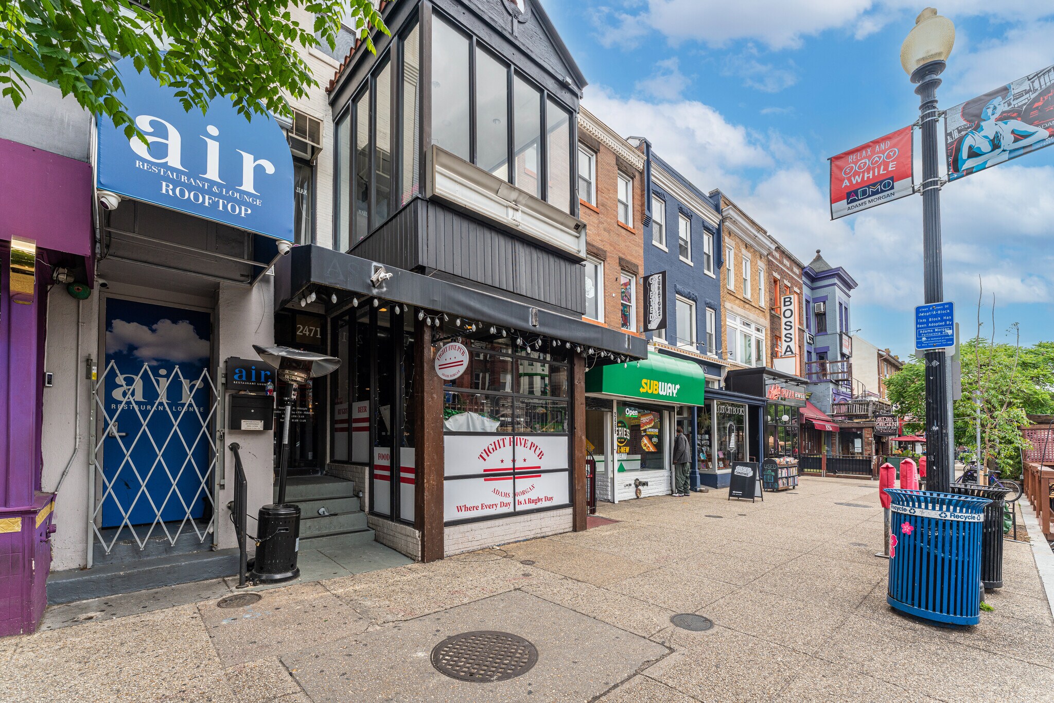 Rooftop restaurants nearby! - 2328 Champlain St NW