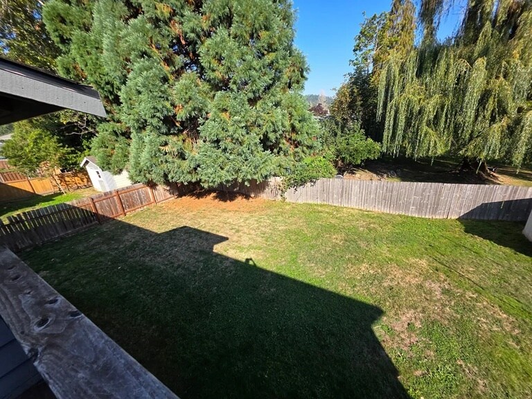 VIEW (BACK YARD) - 214 Portland Ct SW