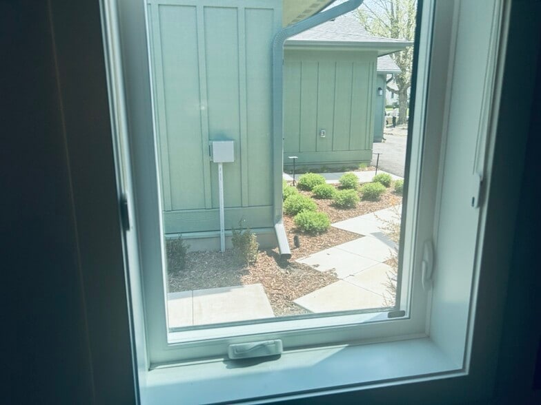 View from the hallway window. - 702 Union St