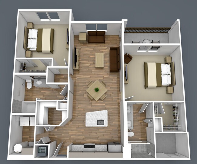 Floorplan - Centre Pointe Apartments