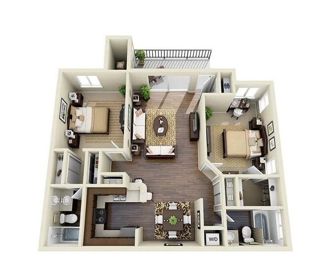 Floorplan - Terra House Apartments