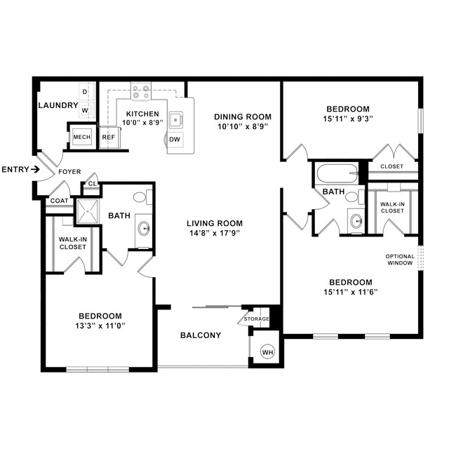 Floorplan - The Elms at Arcola