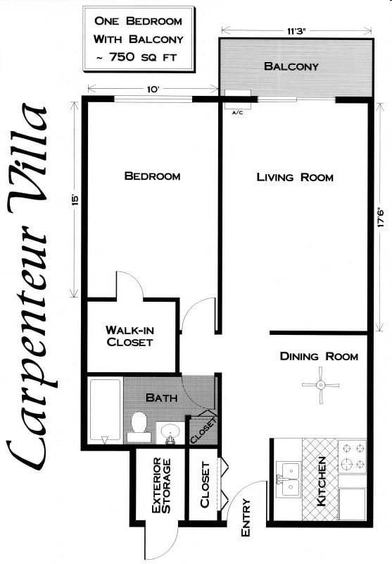 1BR/1BA - Larpenteur Villa