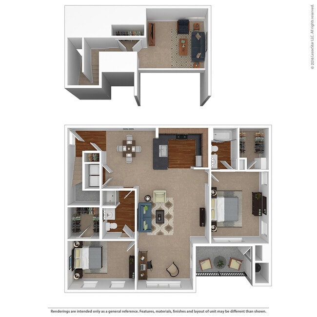Floorplan - Elms Clarksburg Village- Encore