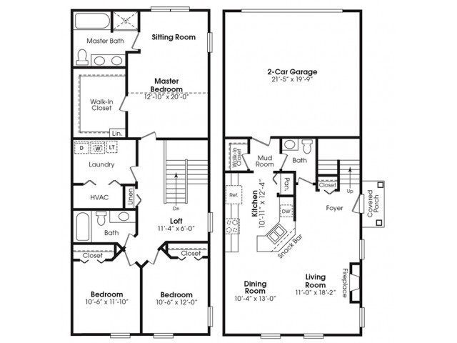 Oxford 2-Bedroom - Spring Haven