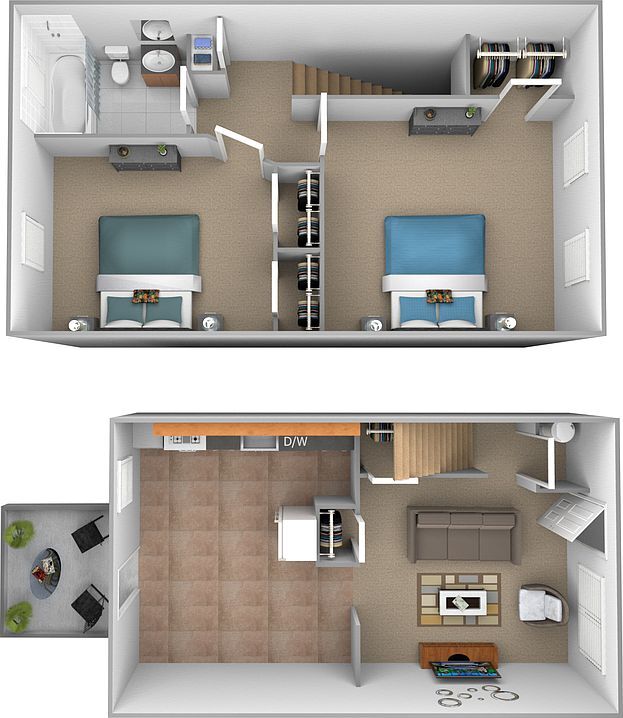 Home layout - 8232 Autumn Lake Ct
