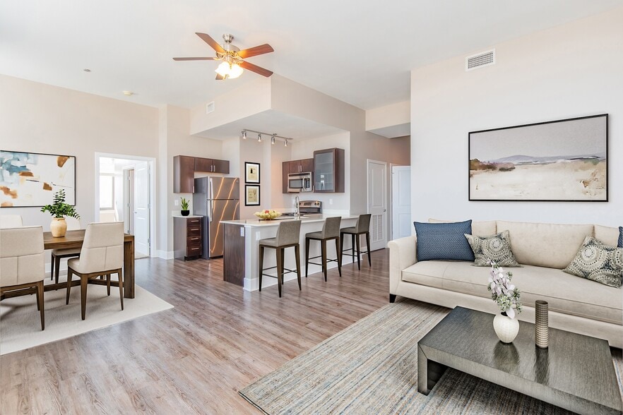 Heers 2 Bed 2 Bath 1053 ADA Living - Heer's Luxury Living Lofts