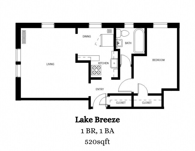 Floorplan - The Fuller Apartments