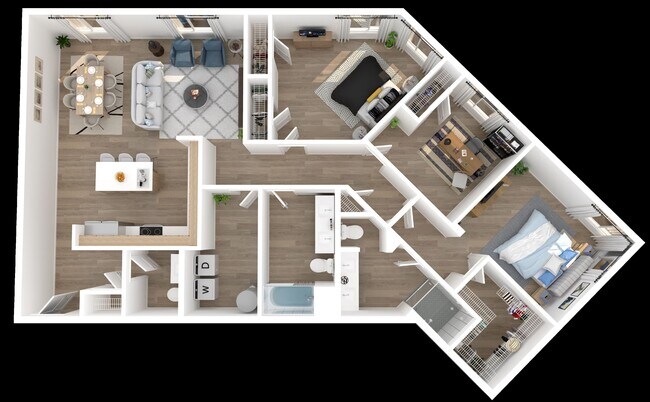 3 Bedroom - Narberth Square