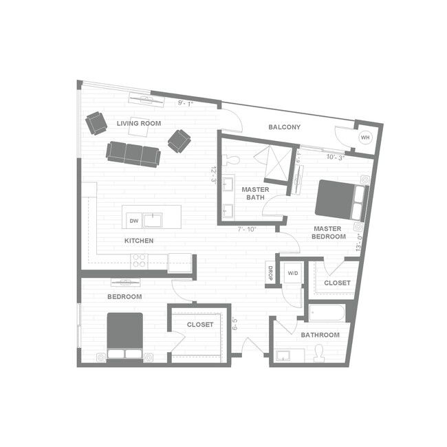 Floorplan - Banyan on Washington