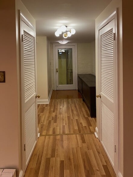 Entry Hall with Closets and Original Coal Bin Storage - 2063 Park Rd NW