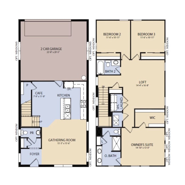 Haddock Floor Plan - Silverleaf Oaks