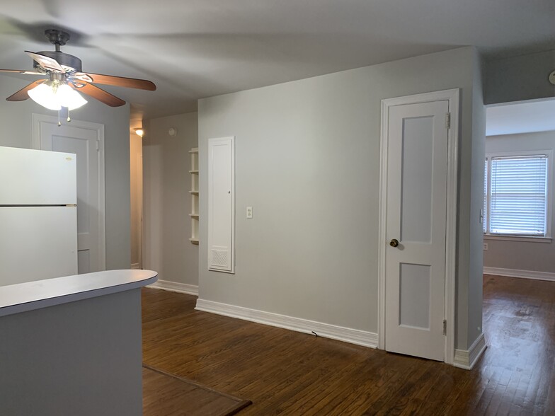 Kitchen with Built-in Ironing Board - 111 Cannon Dr
