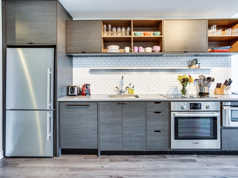 Kitchen with SS Appliances - 2030 8th St NW