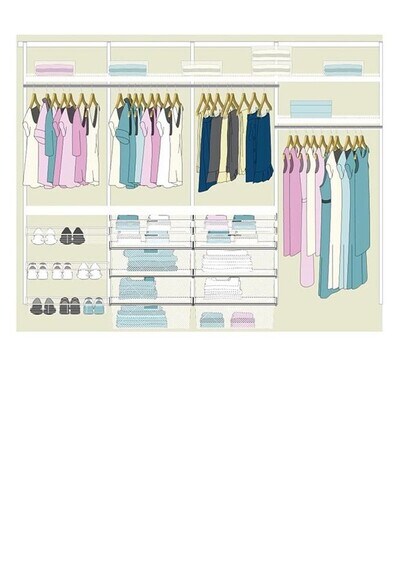 Container Store Custom Closet to be installed 10/13 - 62 Lime St