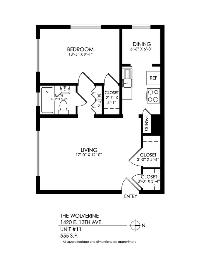 Floorplan - The Wolverine