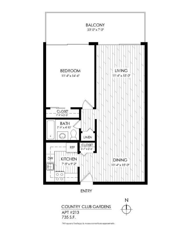 Floorplan - Country Club Gardens