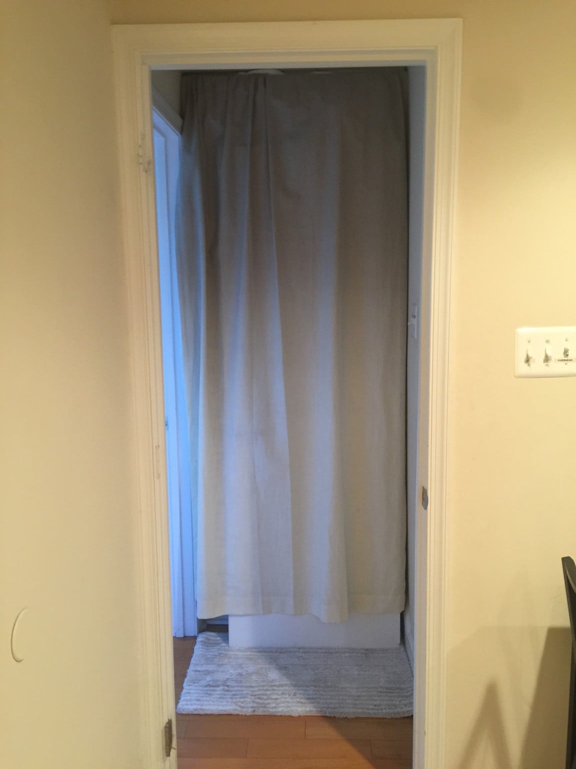 Locked insulated door on your side of stairs. 2nd egress - 7288 Beechtree Ct