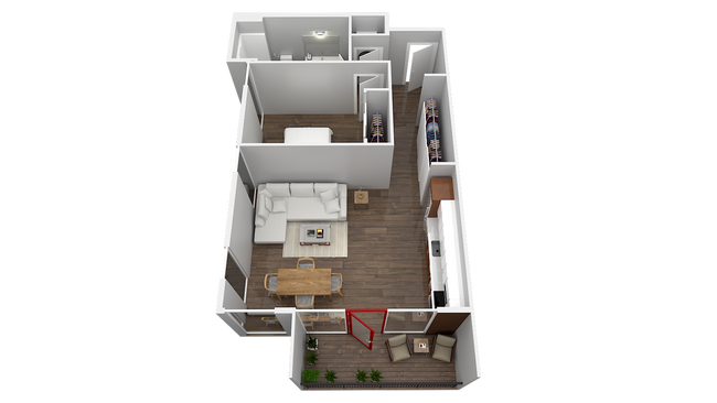 Floorplan - Flow Eastlake Apartments
