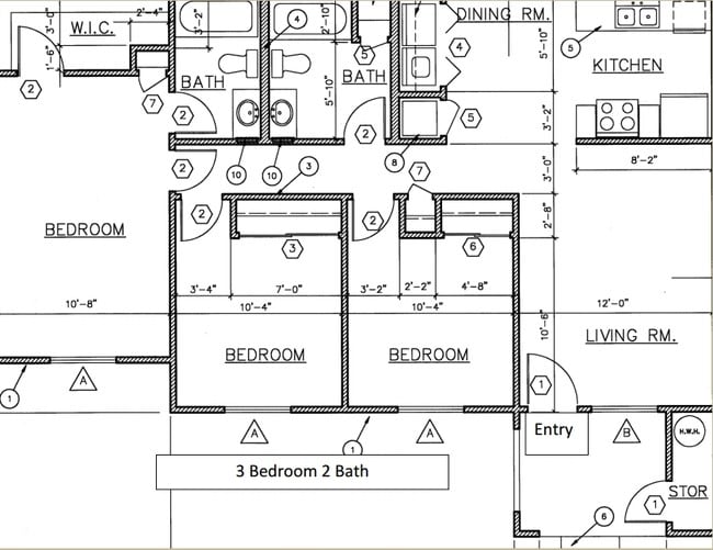 3BR/2BA - Springfield Villas