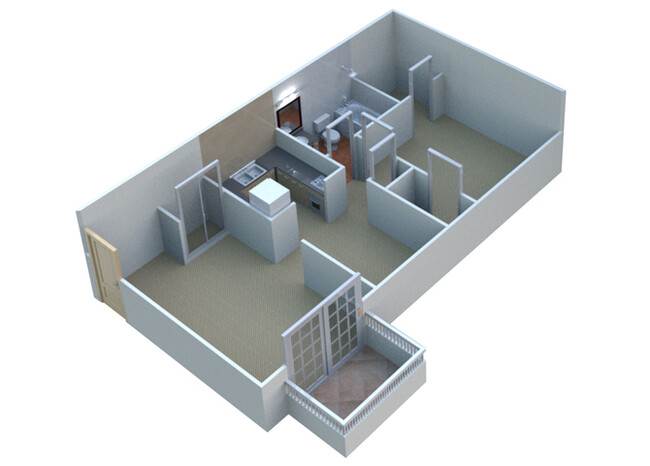 Floorplan - French Quarter - Southfield, MI