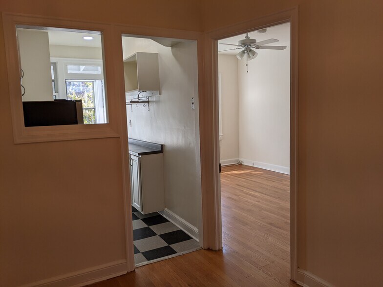 Dining Area looking into Bedroom and Kitchen - 2443 40th St NW