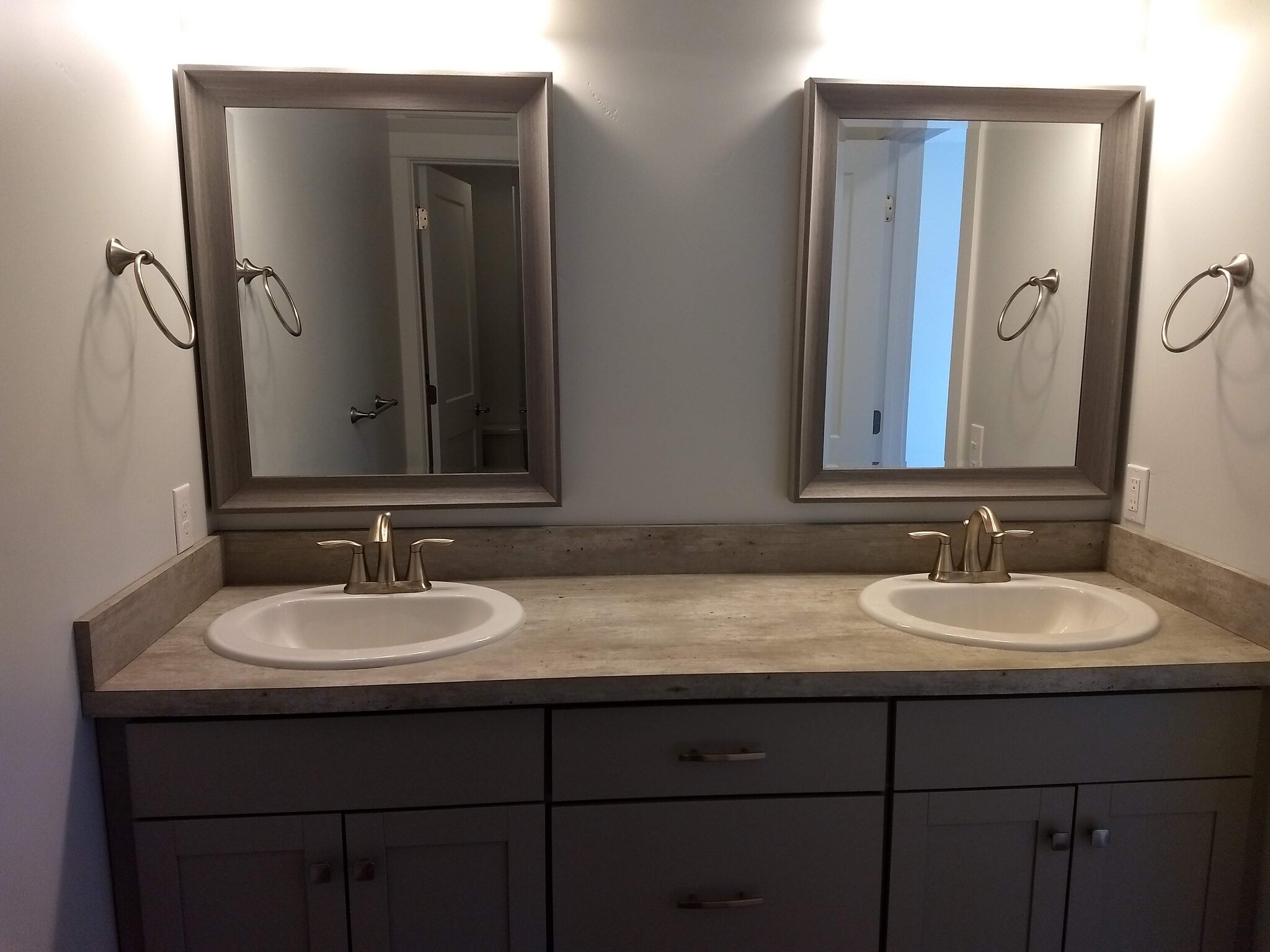 Double vanity in both full bathrooms - 712 N 12th St