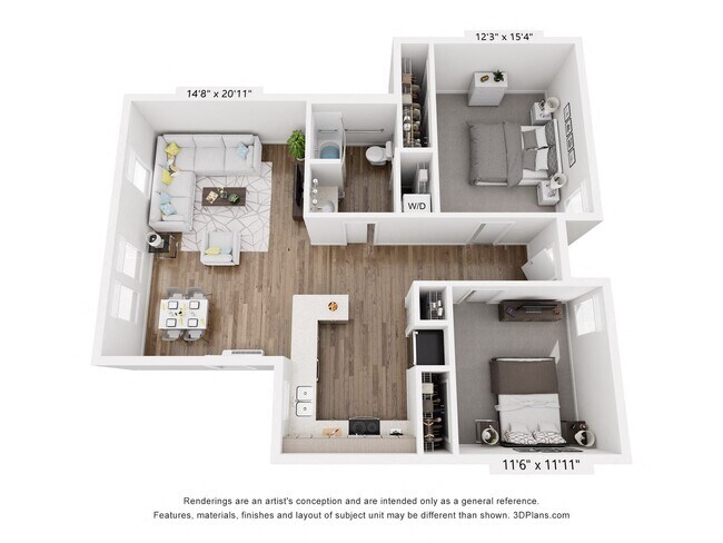 Floorplan - 134th Street Lofts