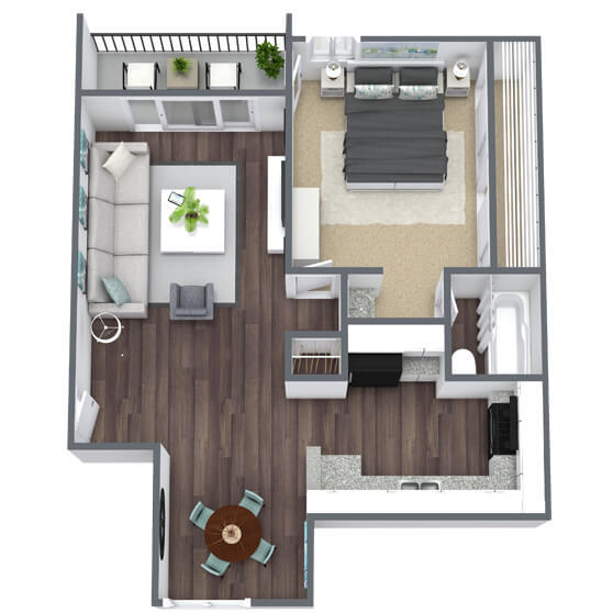 Floorplan - Colonnade at Fletcher Hills