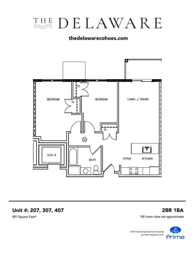 Floorplan - The Delaware