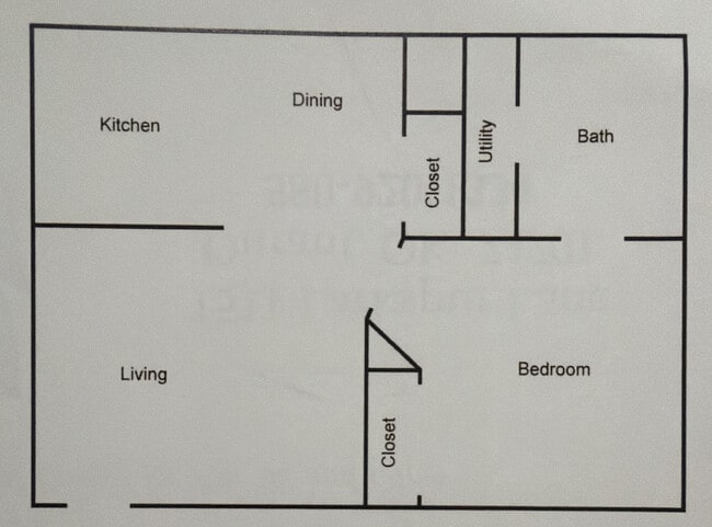 Floorplan - Larkspur Village Apartments