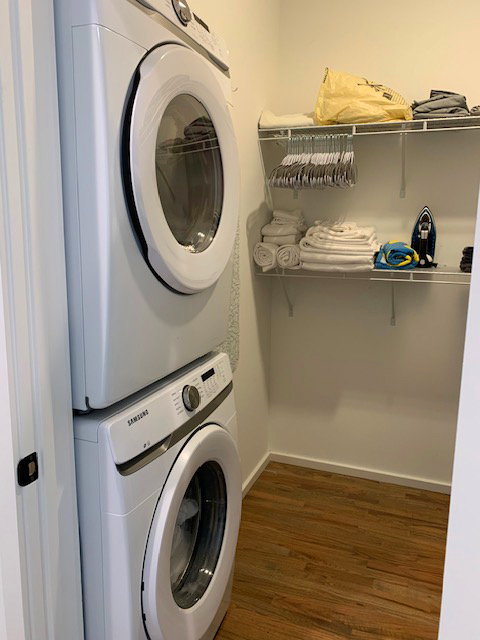 Master Closet/Laundry Room Upstairs - 213 Old Mountain Rd