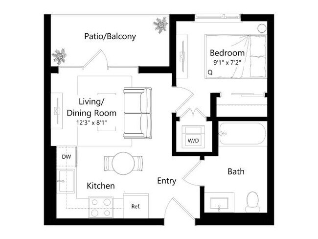 Floorplan - Lincoln/Broadway