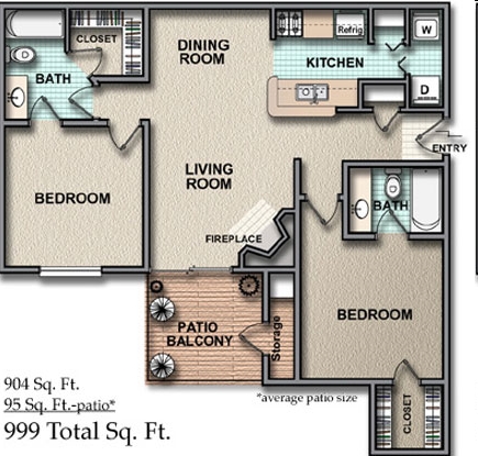 Maple - MacArthur Ridge Apartments