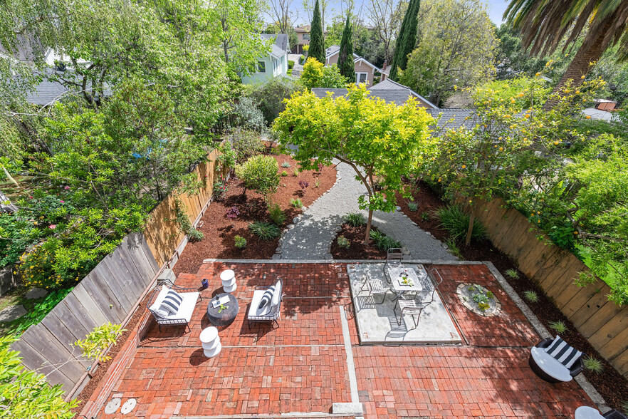 View of yard from above - 128 Ronada Ave