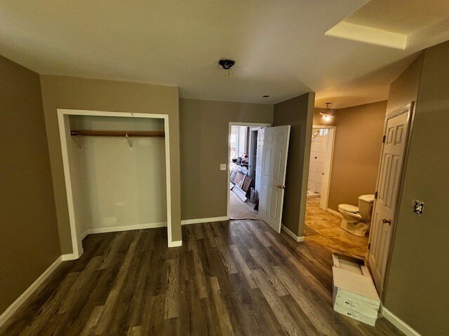 Bedroom View from rear wall toward Living * kitcchen area - 1812 Pacific Beach Dr