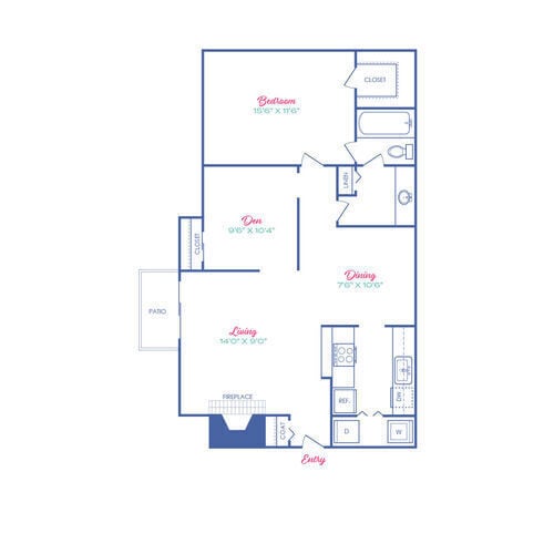 Floorplan - Sagamore Apartment Homes