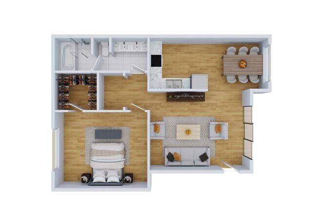 Floorplan - La Casitas Apartments