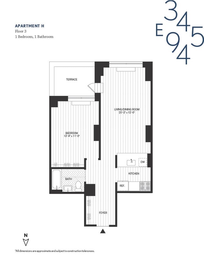 Floorplan - 345 East 94th Street