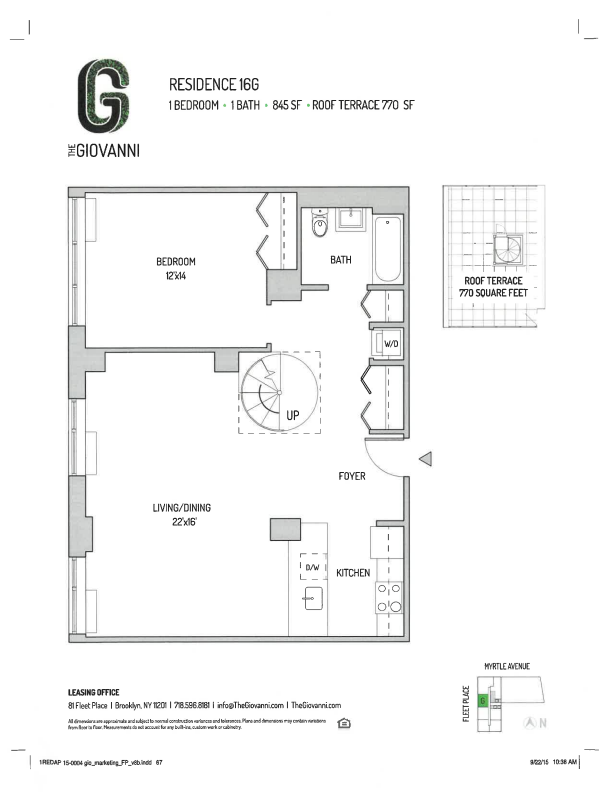 Floorplan - The Giovanni