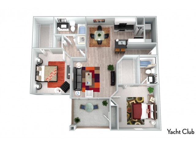 Floorplan - The Rexford at Waterford Lakes