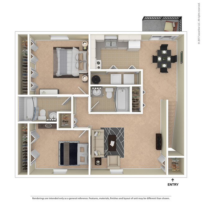 Floorplan - Apartments at Waterford