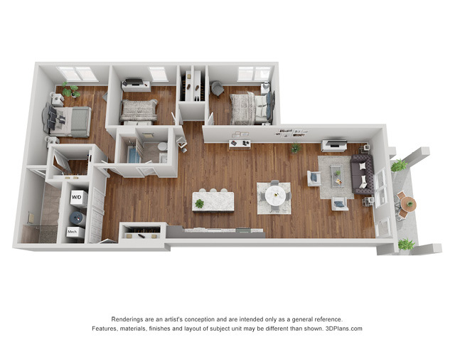 Floorplan - Monroe Aberdeen Place