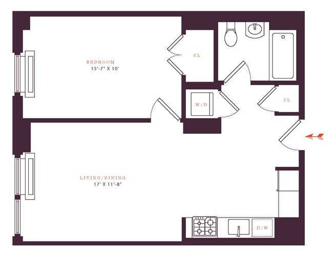 Floorplan - The Nathaniel