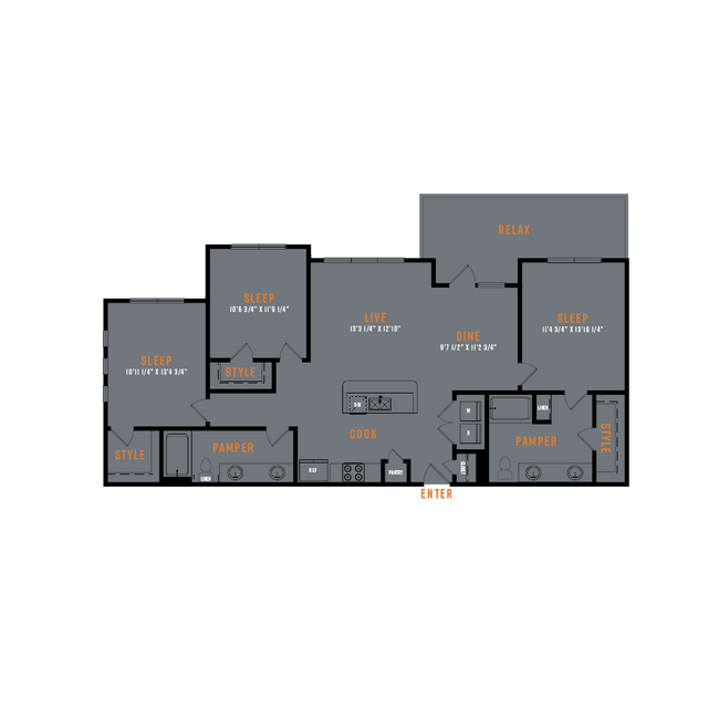 Floorplan - Lenox SoCo