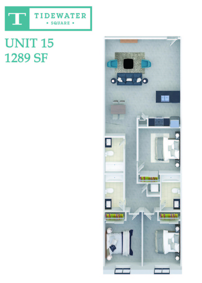 Floorplan - Tidewater Square