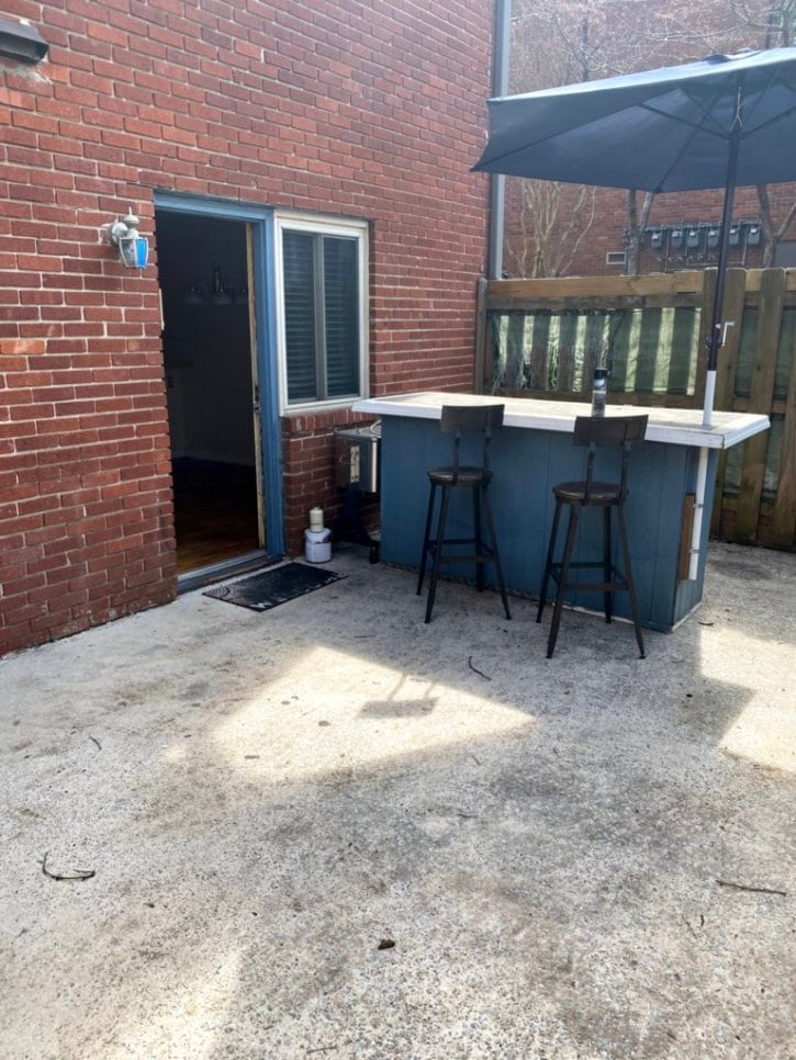 Back Patio - 1620 Briarcliff Rd NE
