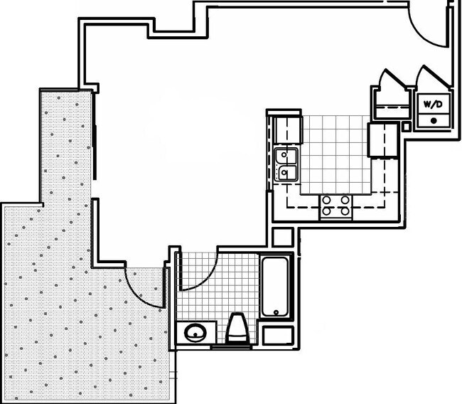 Biella Studio floor plan PR SM Biella LLC - PR SM Biella LLC