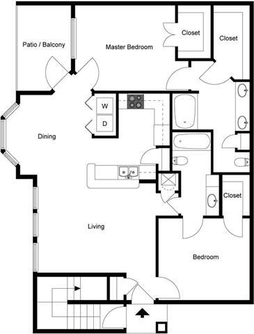 Floorplan - Lexington Apartments