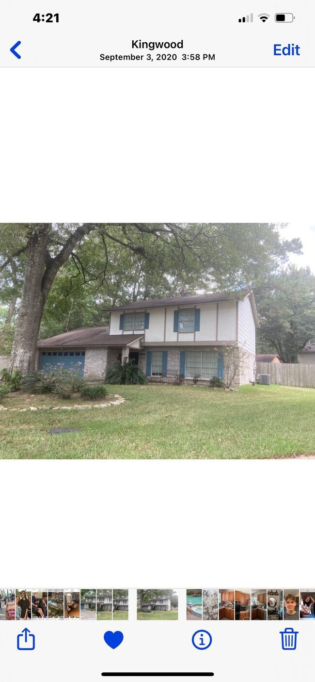 Front of house taken from side view - 2931 Valley Rose Dr